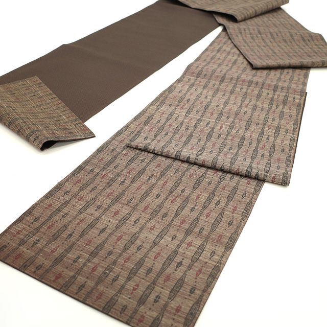 新古品】 袋帯 京都 西陣 桜井織物 黄金ムガ 野蚕糸 全通柄 全通