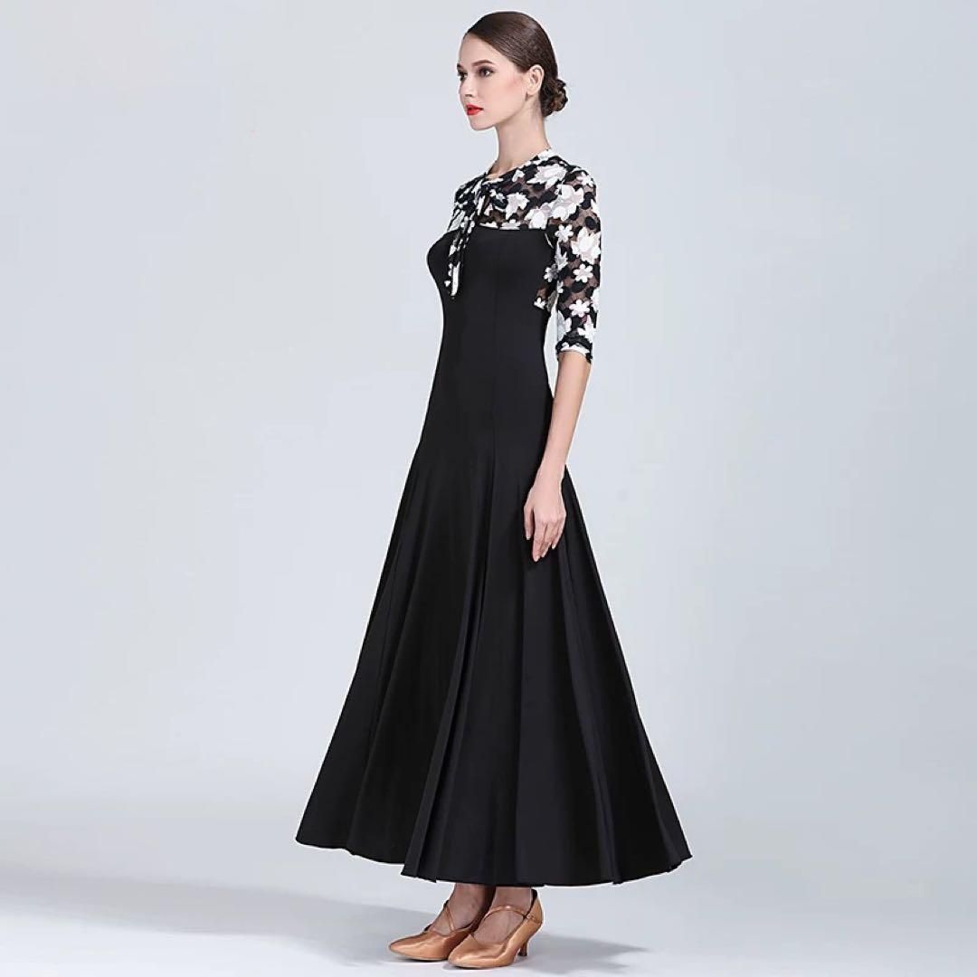 花柄スタンダードワンピース??練習着に最適? スタンダード練習着