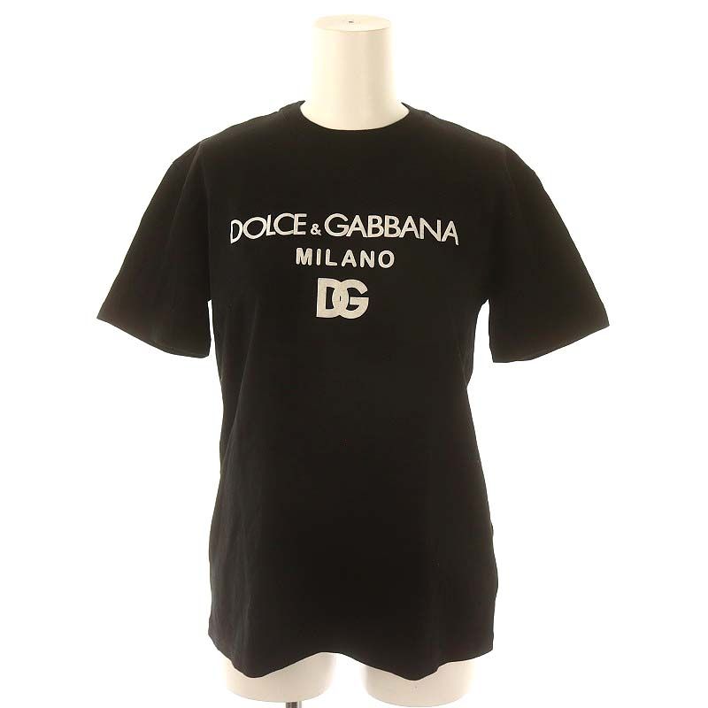 ドルチェ&ガッバーナ ドルガバ DOLCE&GABBANA ロゴプリントTシャツ 