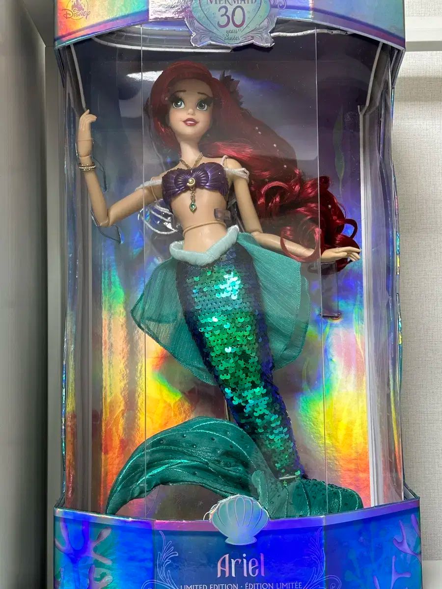 【雷市場（ポンジャン）商品韓国直送】 Disney(ディズニー) アリエル 30 記念日 限定版 人形 リミットドール