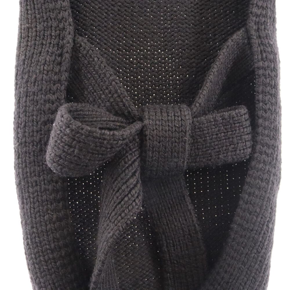 JIL SANDER (ジルサンダー) ロングプラストロン ニットベスト KR JM BW