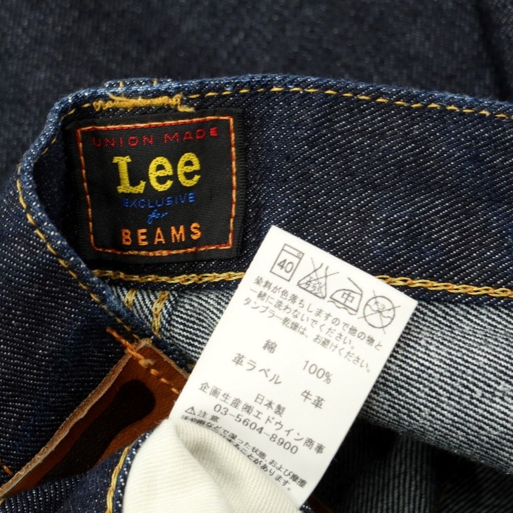 中古】リー Lee BEAMS別注 デニムパンツ ジーンズ ネイビー【サイズ29