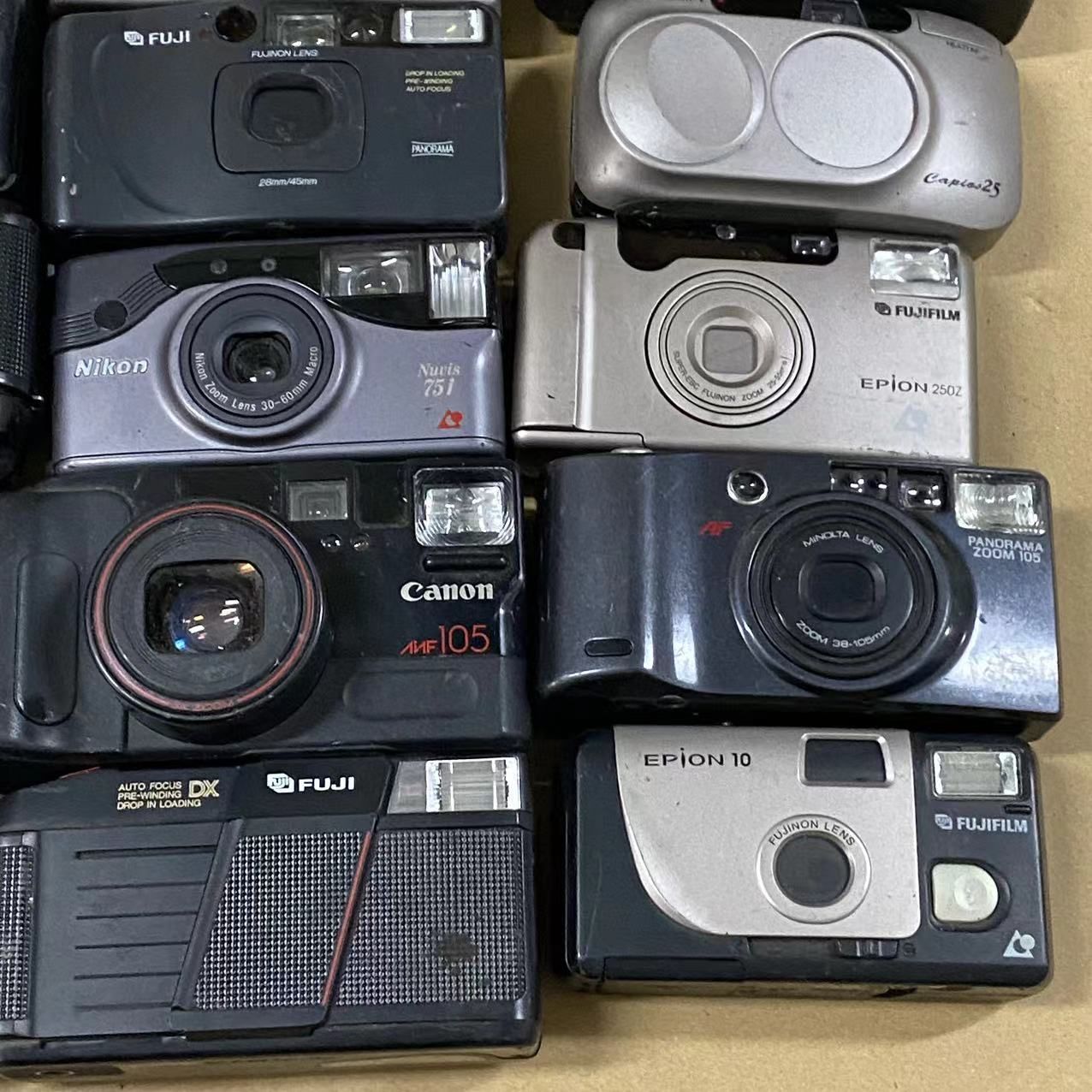 古い フイルムカメラ 6点 未確認のジャンク品