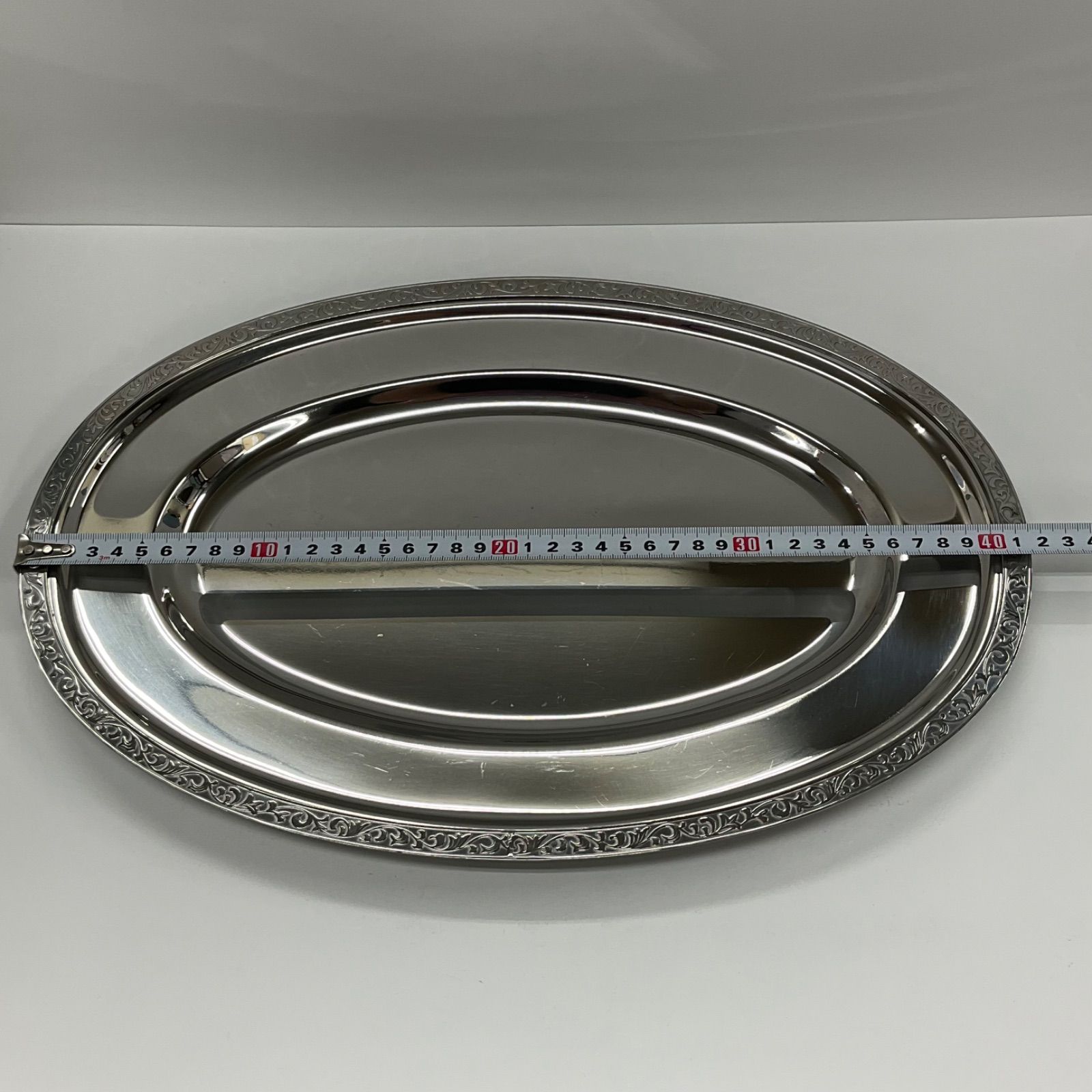 SW18-8プレーン丸皿 28インチ ＳＷ１８-８プレーン丸皿 ２８インチ 三宝産業 18-8 プレーンタイプ丸皿 28