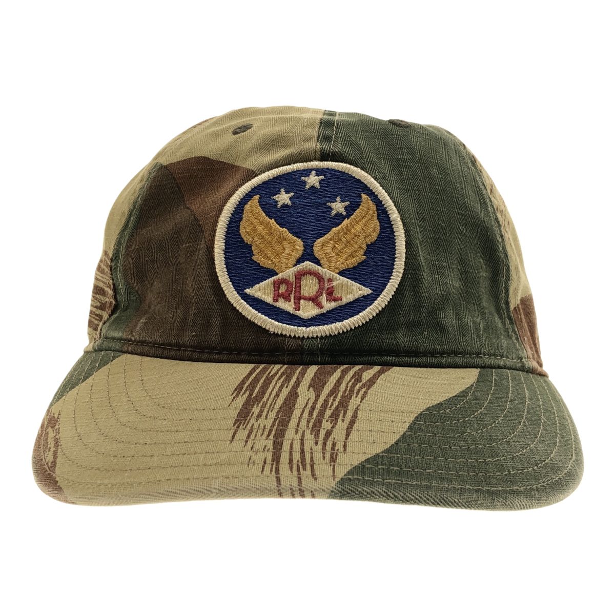 RRL ダブルアールエル HBT CAMO CAP ヘリンボーンカモキャップ