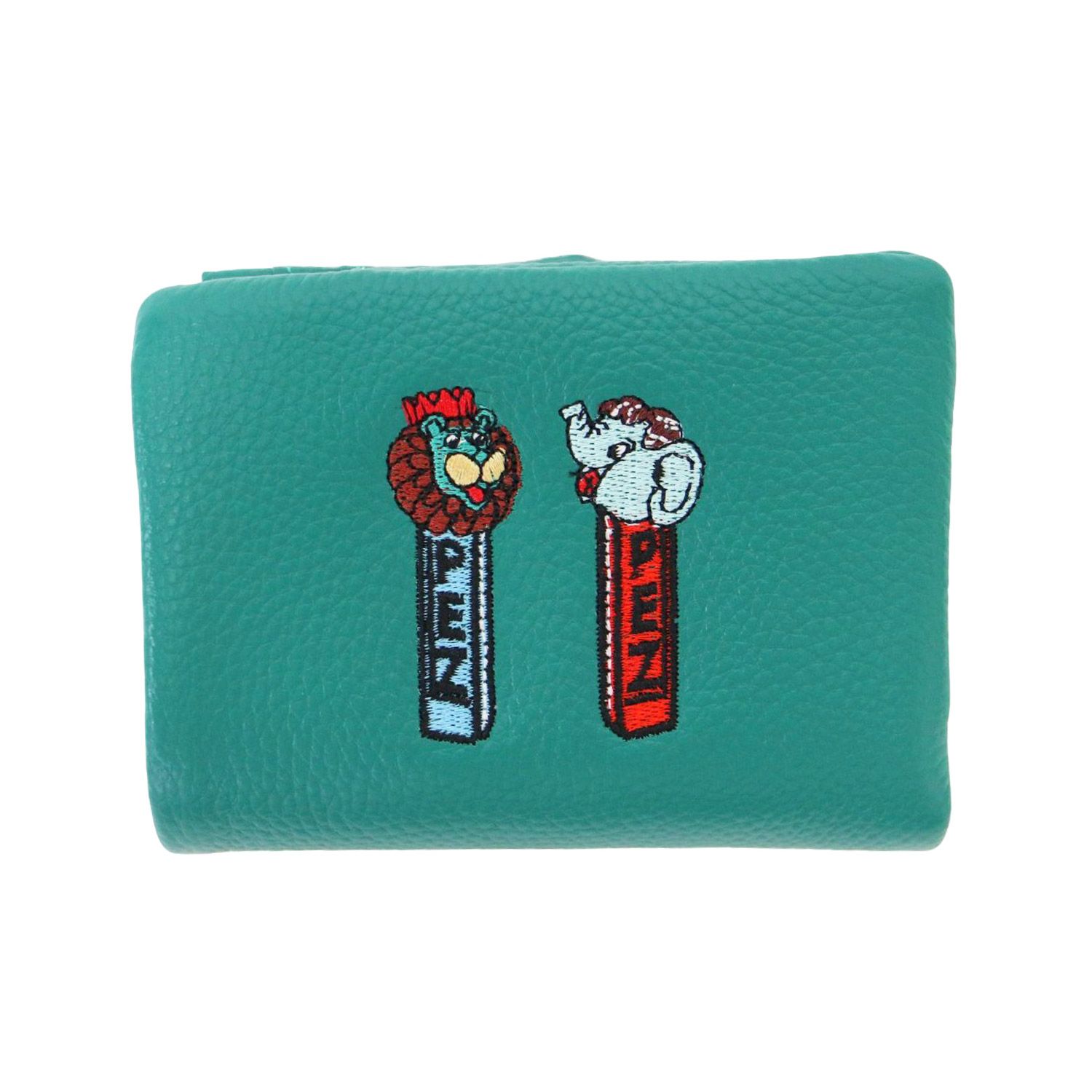 美品】ear PAPILLONNER イア パピヨネ PEZ コラボ 財布 グリーン