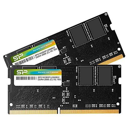 16GB×2枚_DDR4-2666_単品 シリコンパワー ノートPC用メモリ DDR4-2666