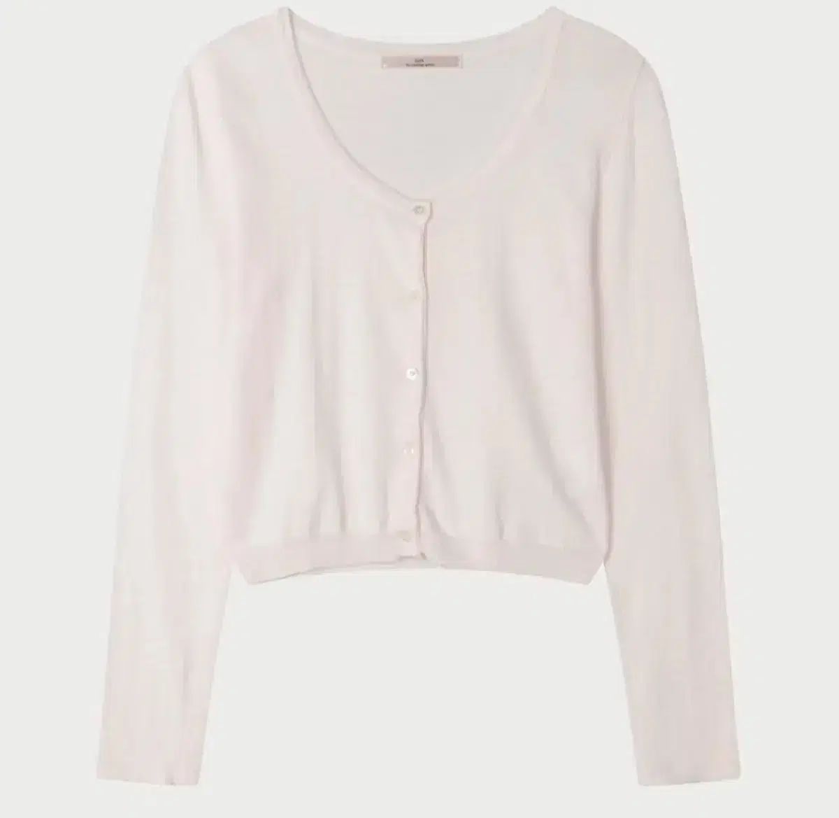 U ソップ ミュウ カーディガン ライトピンク