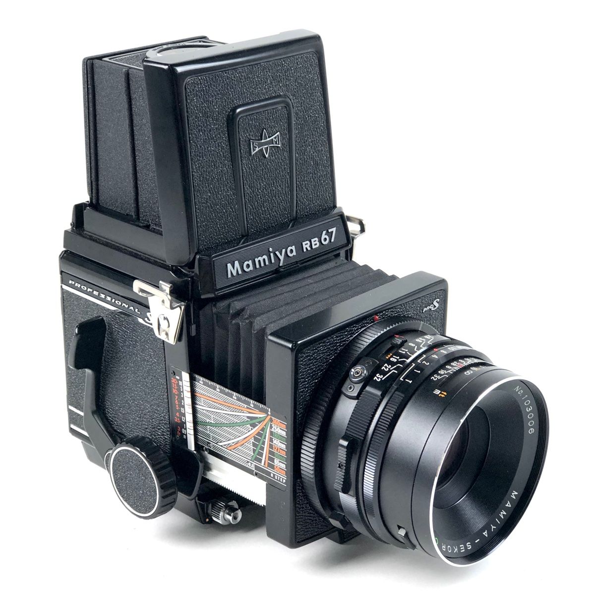 マミヤ Mamiya RB67 PRO S + SEKOR C 127mm F3.8 中判カメラ 【中古