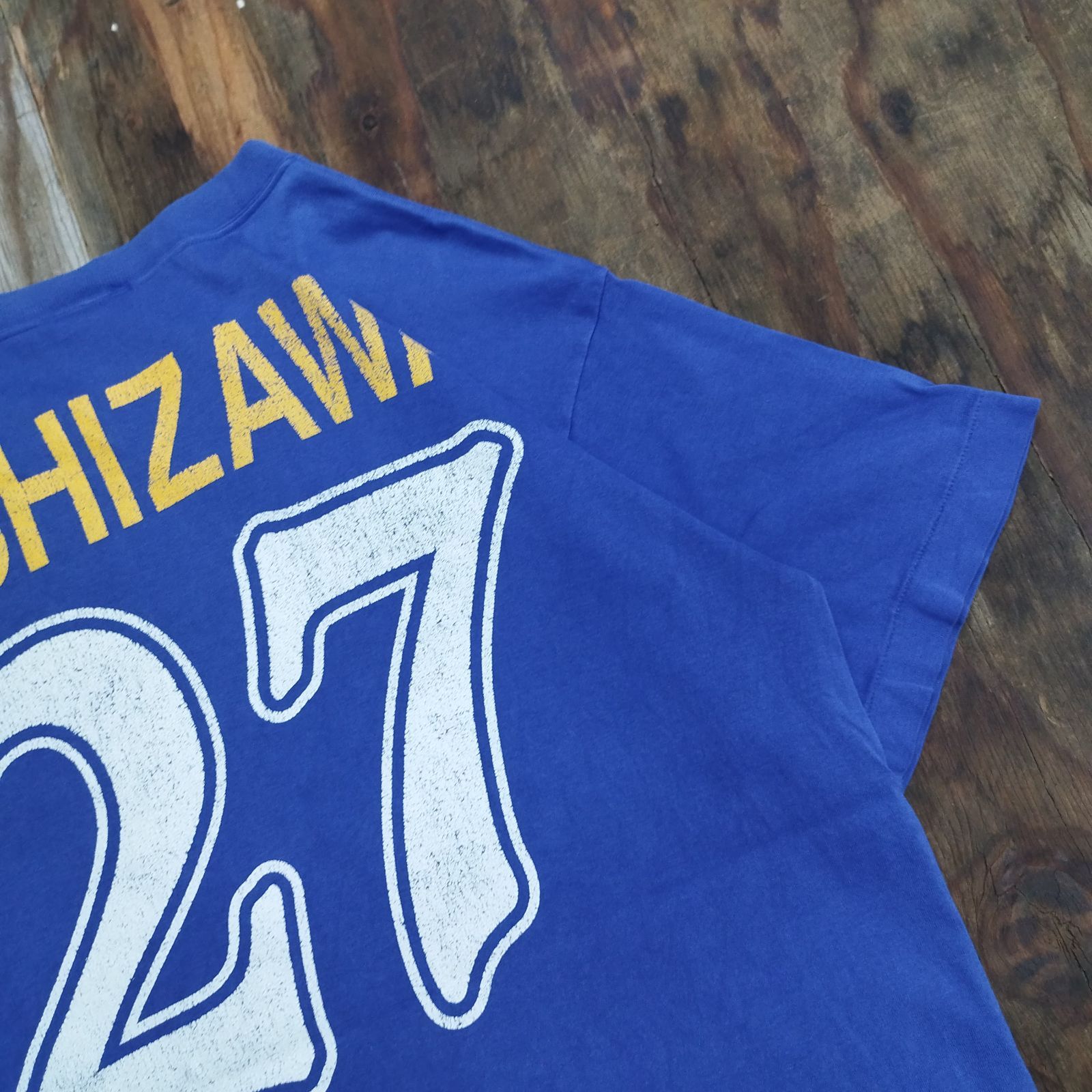 JFA 日本サッカー協会 Tシャツ ゲームシャツ 西澤 明訓 2000年 日本