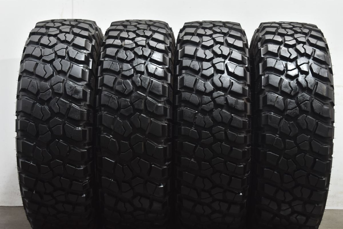 バリ溝】BF Goodrich Mud-Terrain T/A KM2 255/75R17 4本セット ジープ 