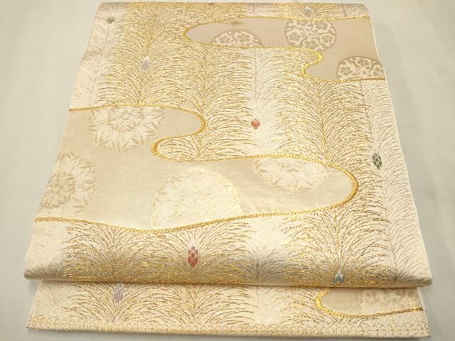 平和屋本店□極上 皇室献上作家 北出与三郎 六通柄 本