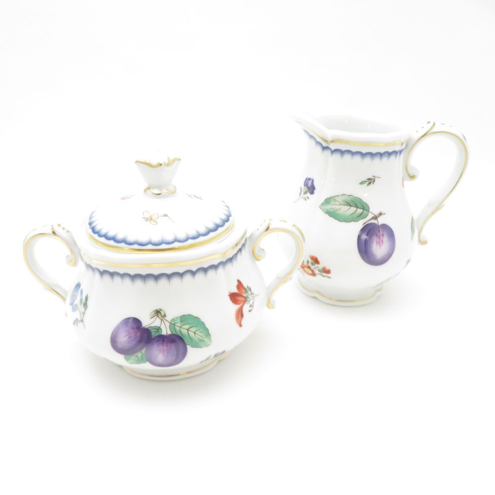 Richard Ginori リチャードジノリ イタリアンフルーツ クリーマー シュガーポット セット クリーム 砂糖 SN394H2