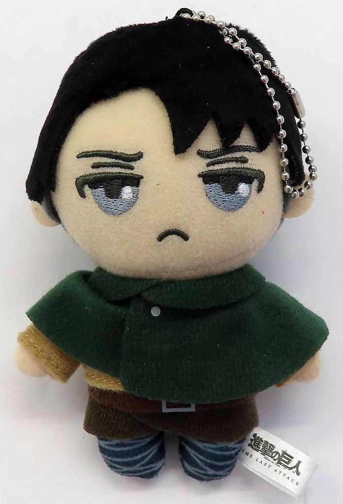 中古】キーホルダー リヴァイ・アッカーマン ぬいぐるみ