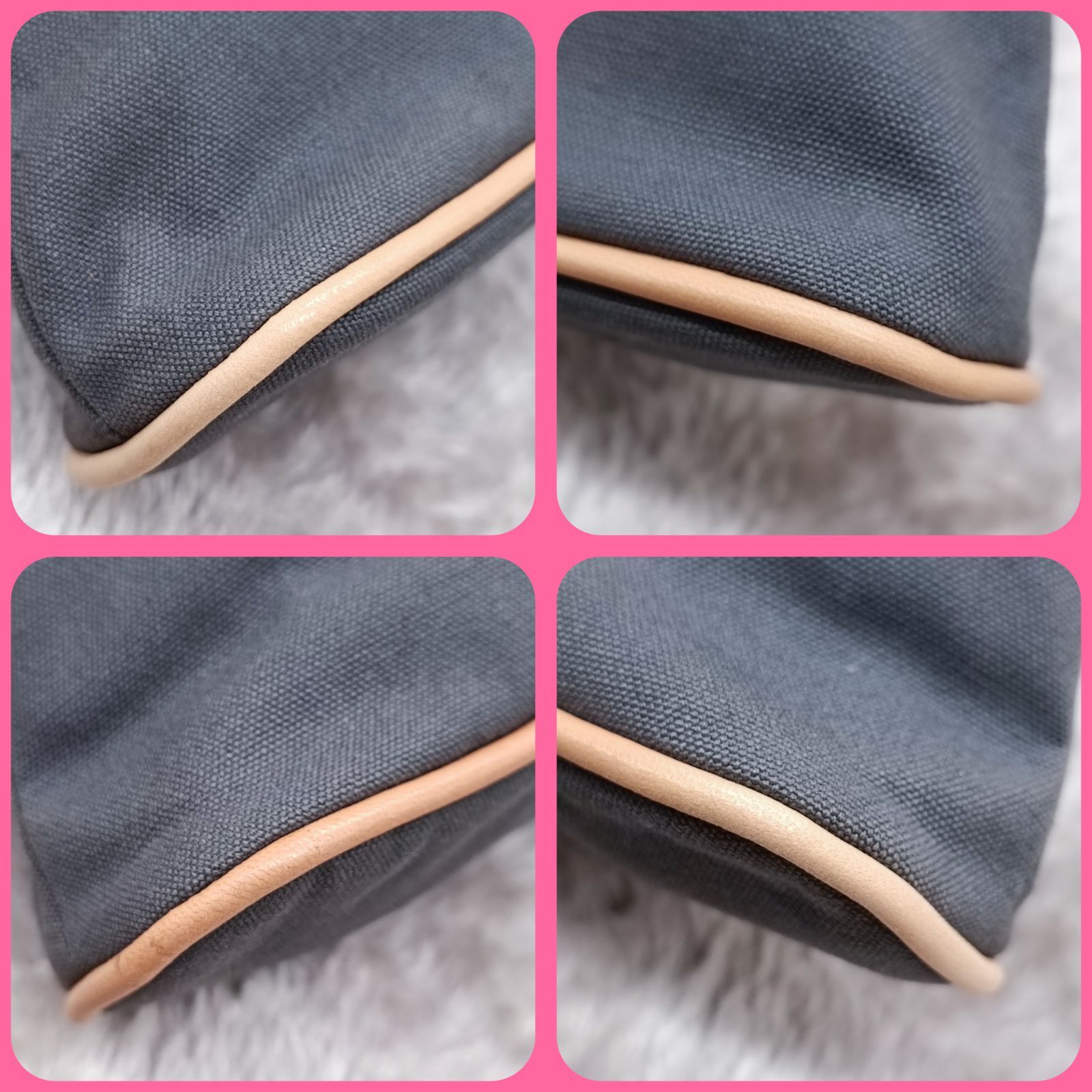 エルメスボリードポーチダークグレー HERMES 》 ☆美品☆ エルメス ボリード ポーチ PM ダークグレー