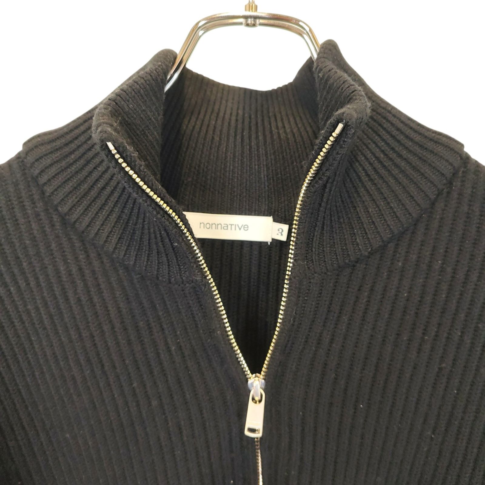 NONNATIVE ノンネイティブ DWELLER HALF ZIP SWEATER プルオーバー