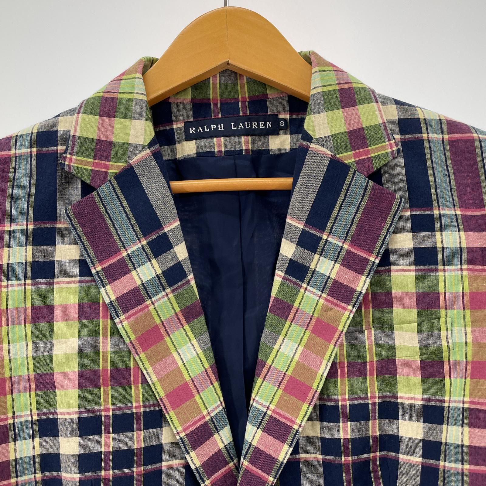 POLO RALPH LAUREN ポロ・ラルフローレン チェック柄 テーラード