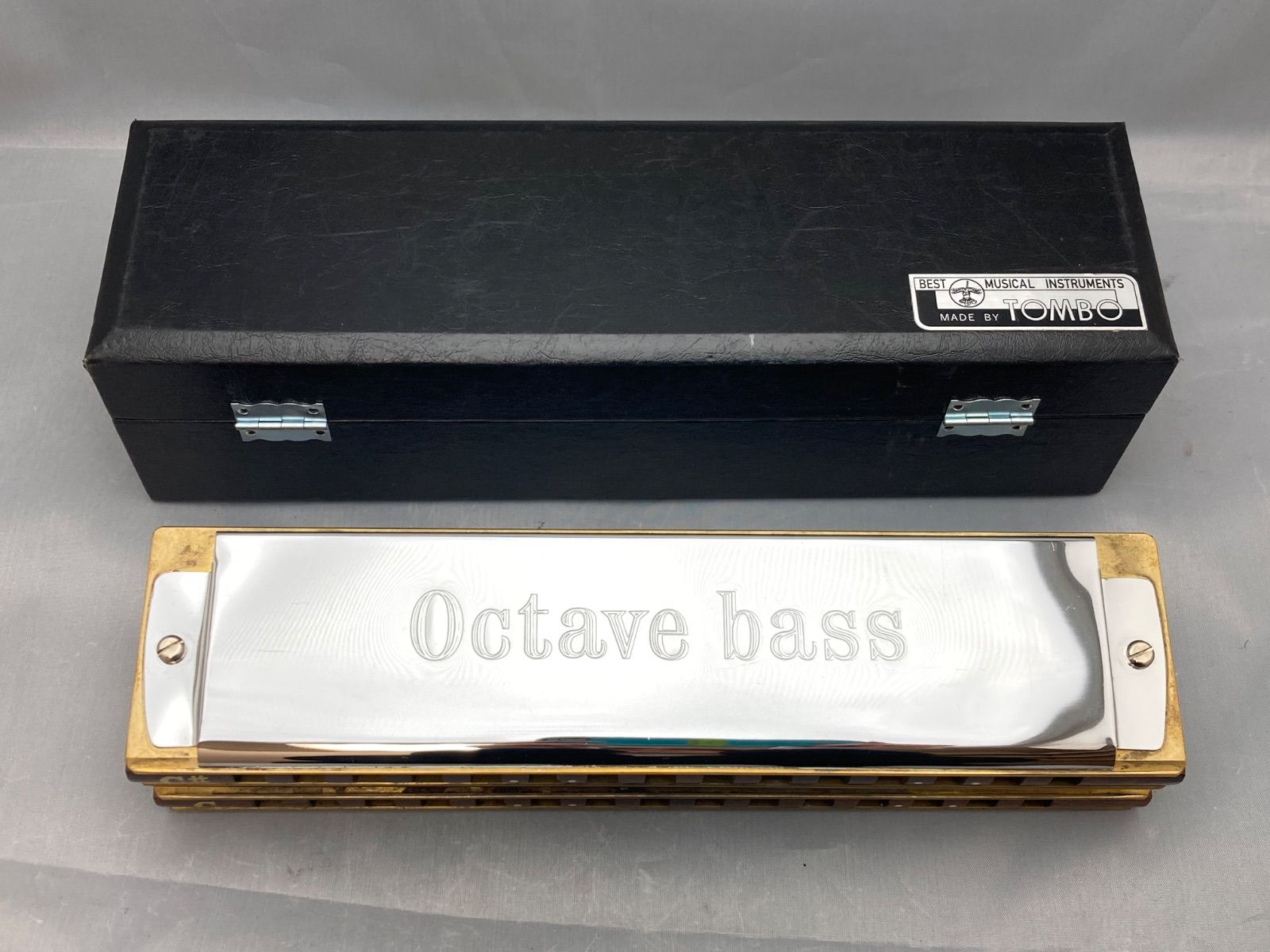 ☆ Tombo トンボ OCTAVE BASS オクターブベース ハーモニカ ケース付