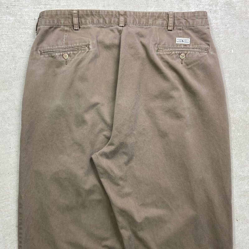 90年代 Polo Ralph Lauren ポロラルフローレン 2タック チノパンツ