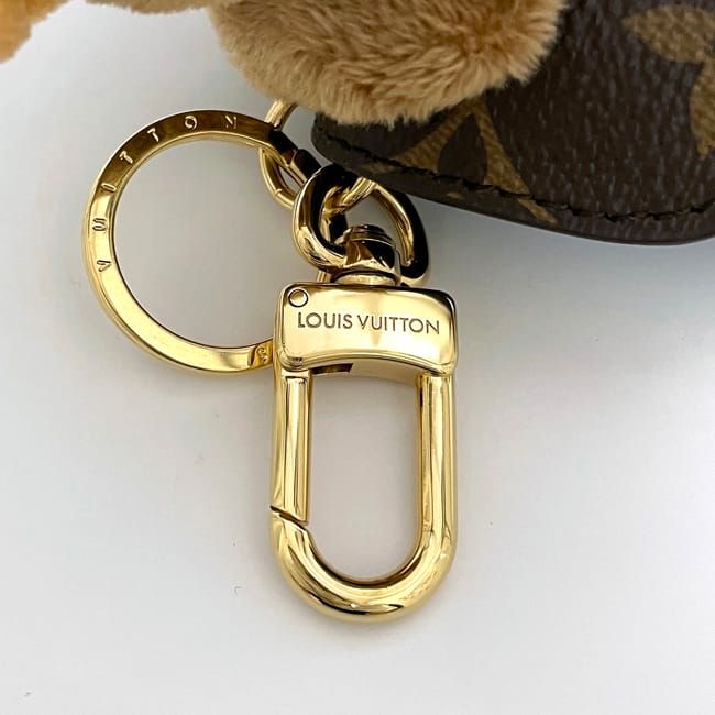 ルイ ヴィトン バッグチャーム LVキュートモノグラム ブラウン