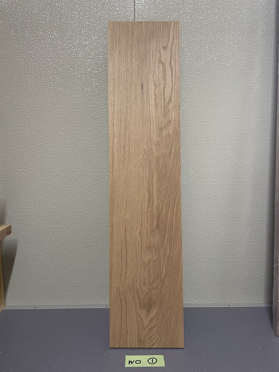 ホワイトオーク 楢板 縦1190mm×横265mm×厚20mm 1枚 細かい割れ有 端材 無垢板 板 DIY 材木 木材 WO1