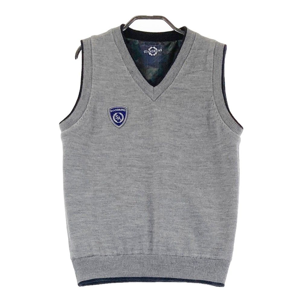 サイズ：M ST ANDREWS セントアンドリュース リバーシブルベスト