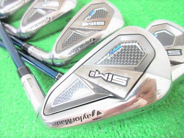 テーラーメイド SIM2 MAX OS アイアンセット 5本 #6-Pw TENSEI BLUE TM60(R) JP