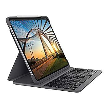 【中古】ロジクール iPad Pro 11 インチ 第1世代 第2世代 対応 Bluetooth キーボード 英語配列 薄型 ケース 一体型 iK1174A バックライト付 国内正規品