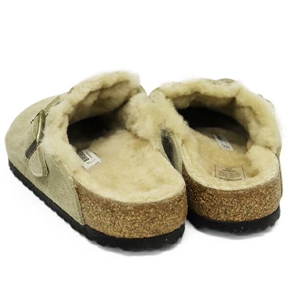 シアリング スエードレザーサンダル