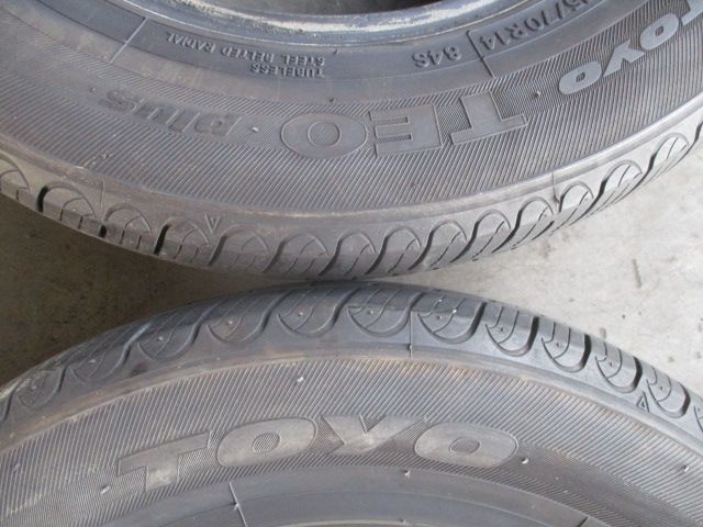 T205-23 ラジアルタイヤ トーヨー TEO plus 175/70R14 2017年 4本 