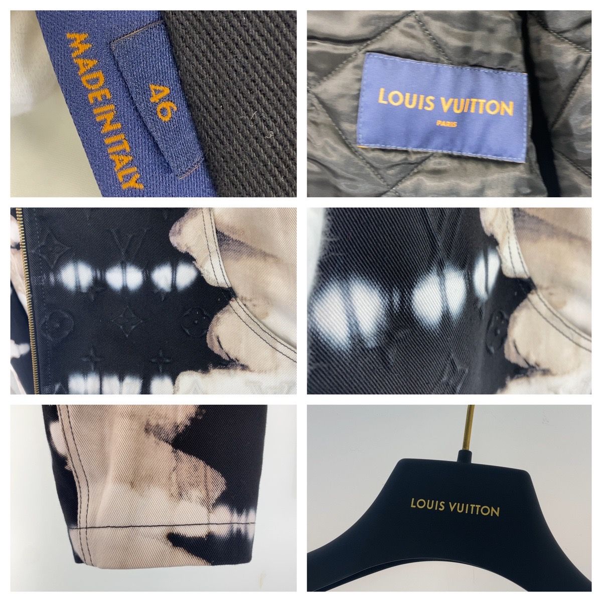 超美品 LOUIS VUITTON ルイヴィトン 20AW タイダイワークウェア サイズ