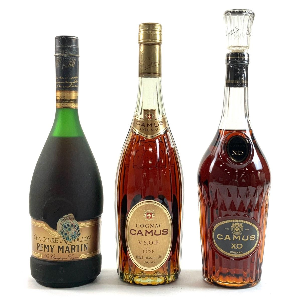 3本 レミーマルタン カミュ コニャック 700ml ブランデー セット 【古  