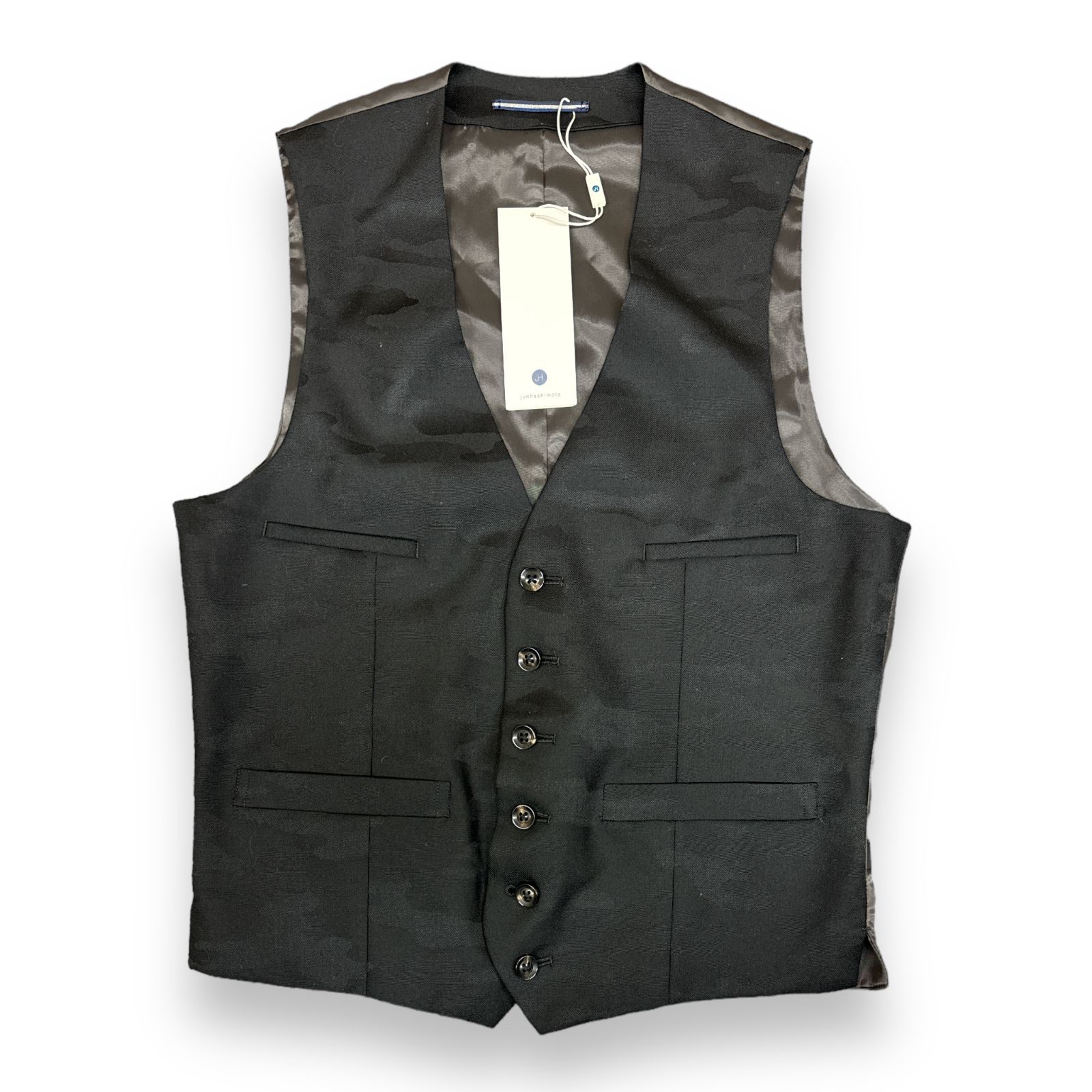 参考定価30800円 junhashimoto 4PK VEST ジレ ベスト ジュンハシモト