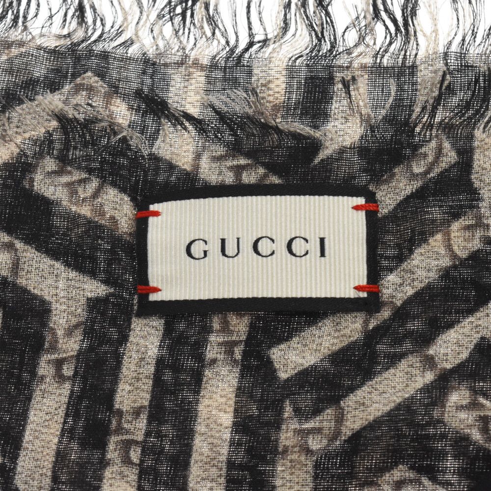 グッチの大判スカーフです。 GUCCI (グッチ) GGカレイド 402106 大判ストール スカーフ