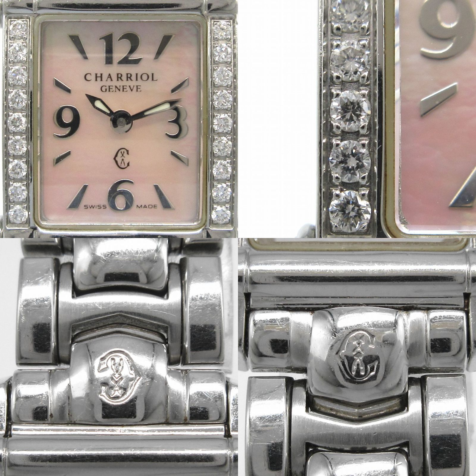 本物 シャリオールコロンブスレディース腕時計 シャリオール CHARRIOL