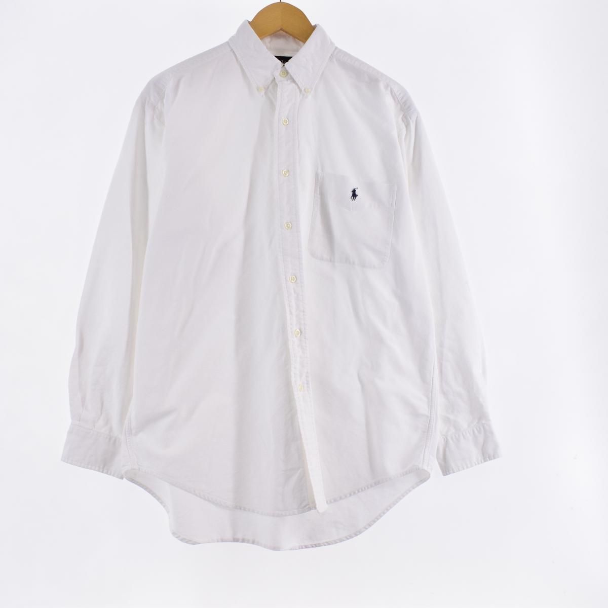 古着 ラルフローレン Ralph Lauren BIG SHIRT オックスフォード 長袖