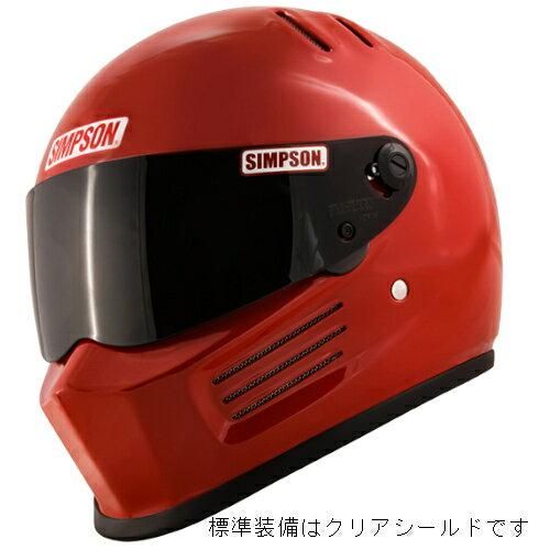 4営業日で発送 SIMPSON BANDIT PRO レッド 57 品番 3312205711