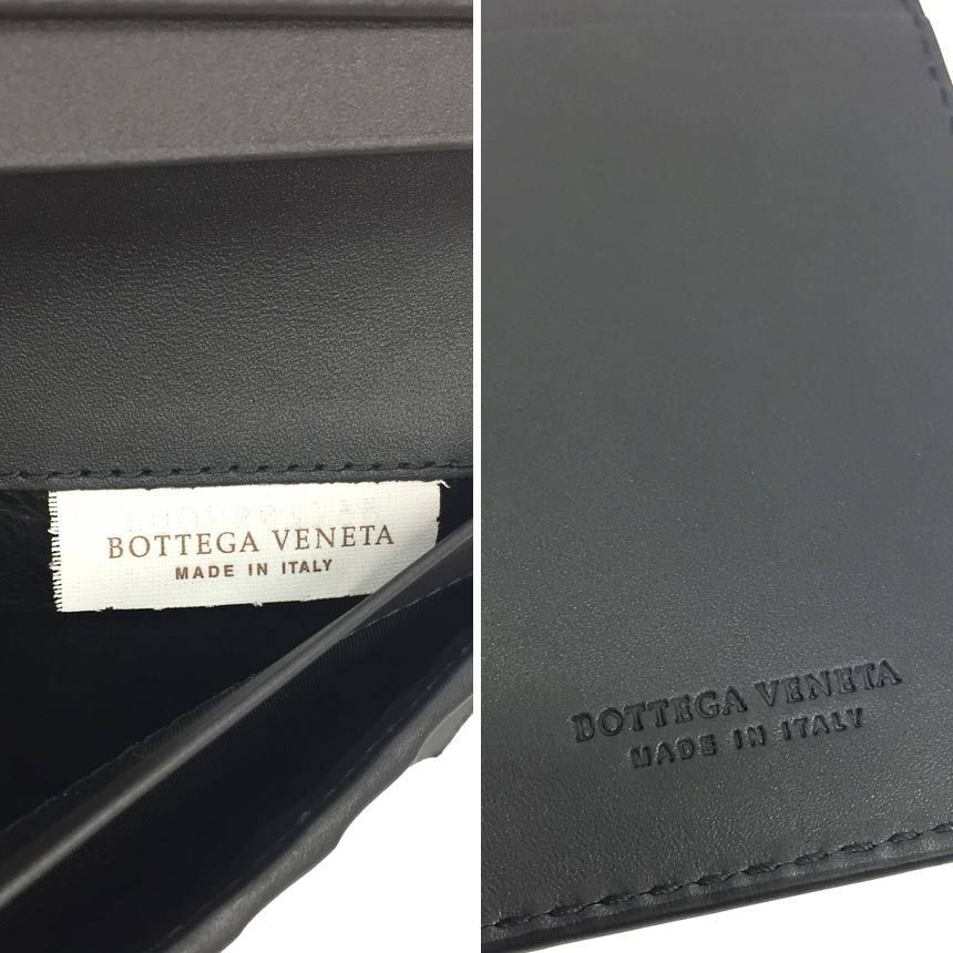 BOTTEGA VENETA　ボッテガヴェネタ　442556　札入れ　長財布　グレー　メンズ財布　aq8146