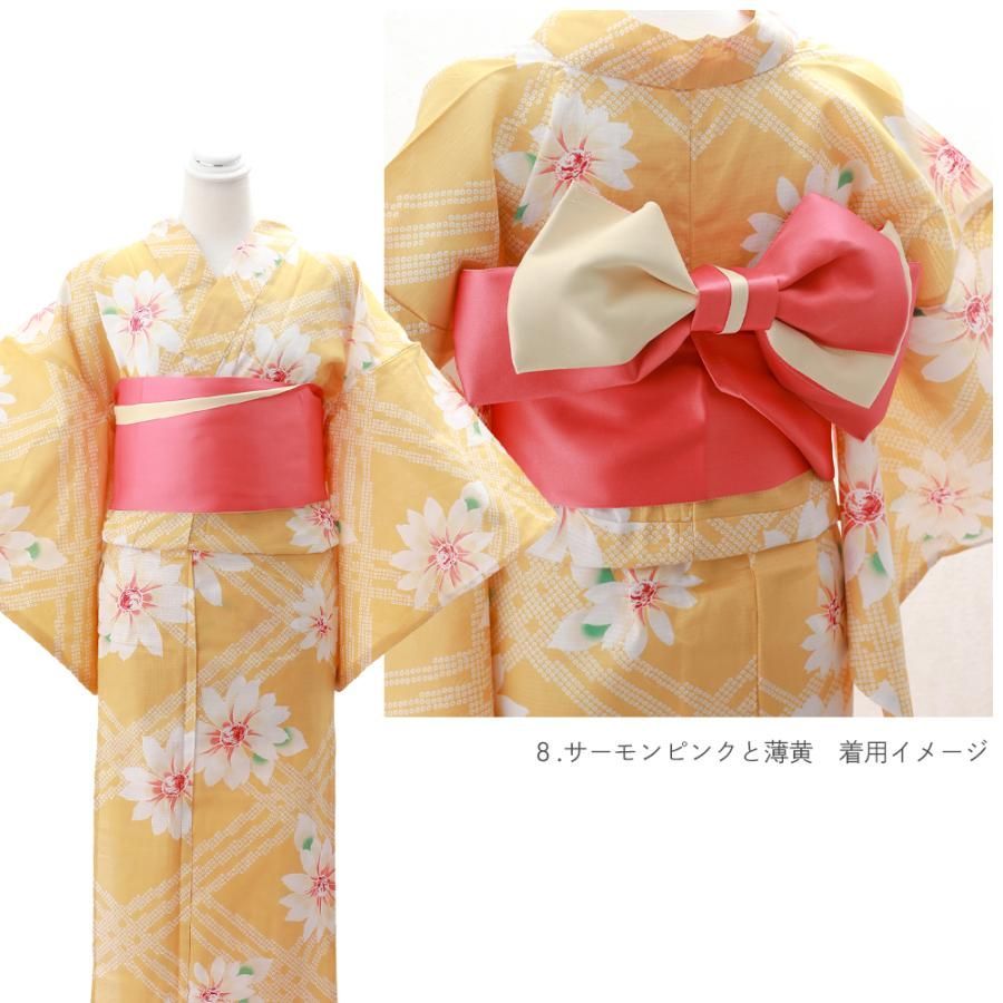 【訳あり‼️新品】５枚羽 浴衣帯 作り帯 ・草履LL・半衿2枚・小物11点 訳あり‼️新品】5枚羽 浴衣帯 作り帯 ・草履LL・半衿2枚・小物