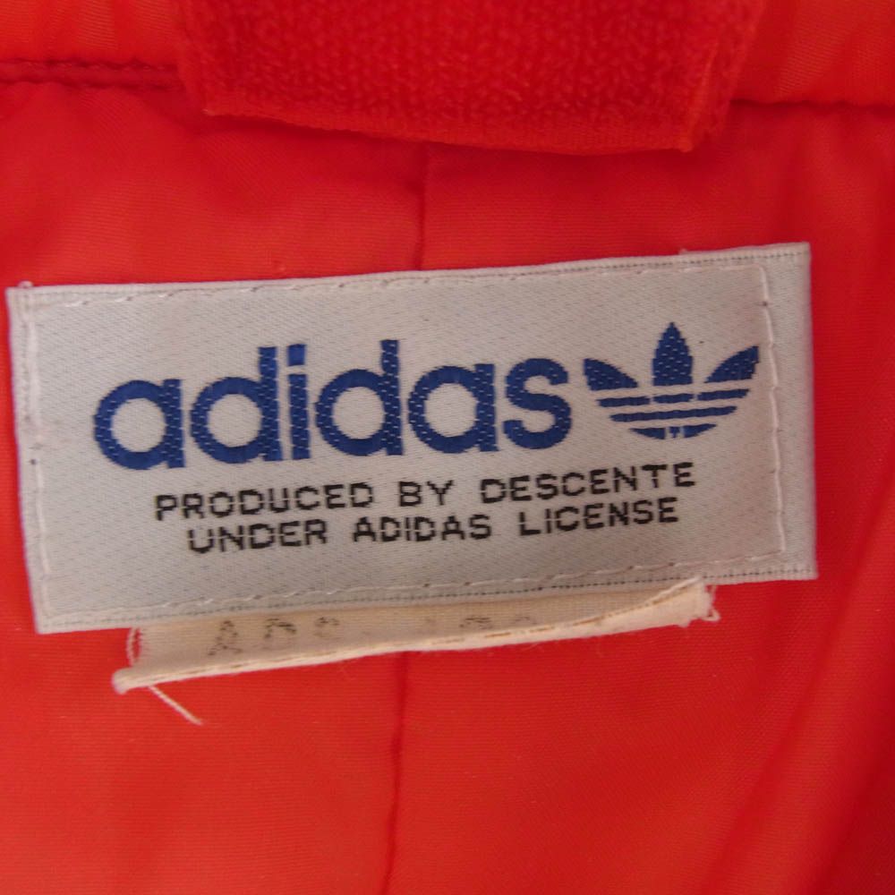 70s80s adidas アディダス トレフォイル刺繍ロゴ スキージャケット adidas アディダス 80s トレフォイルロゴ後期 ロゴ刺繍 スキー