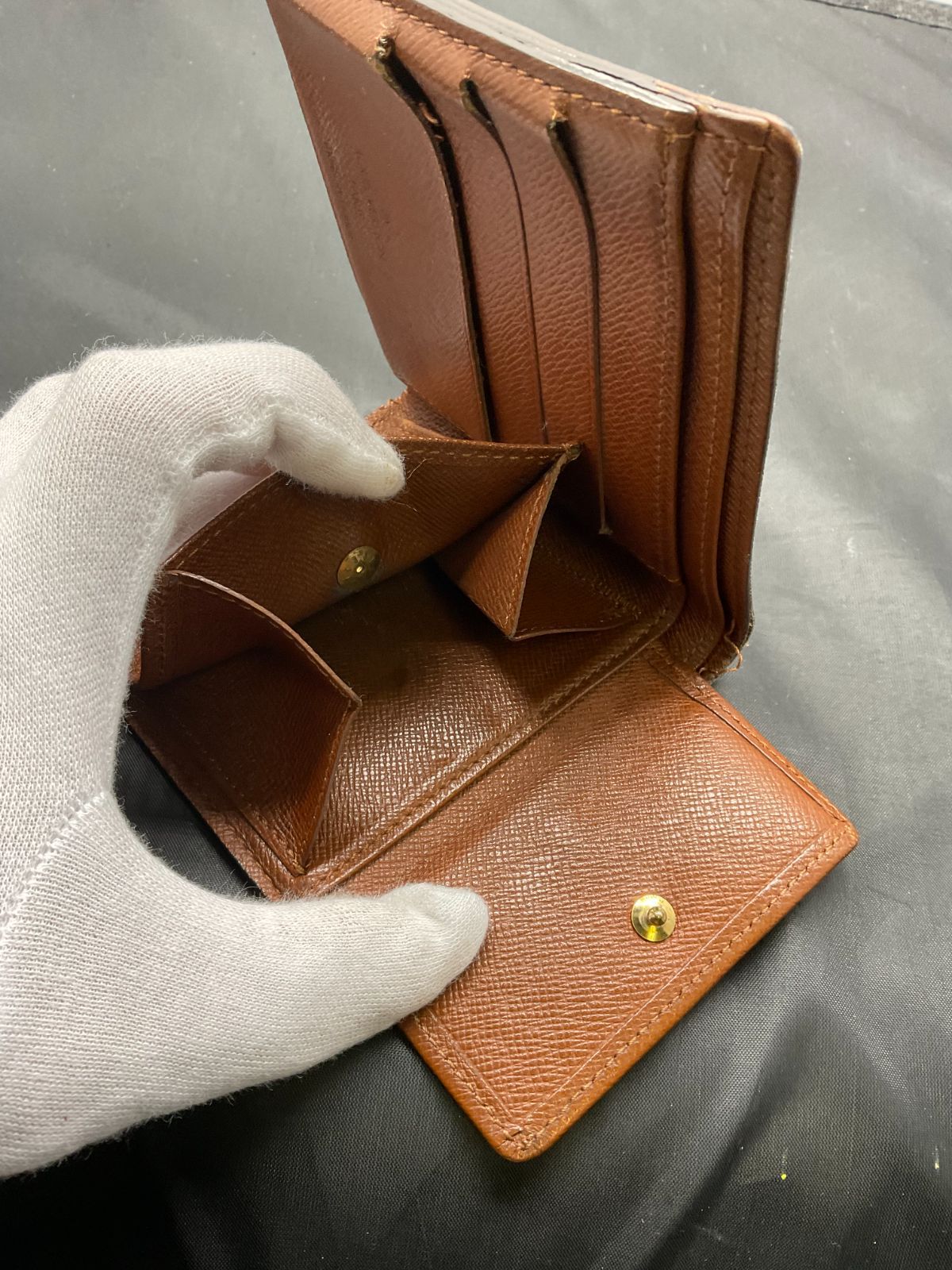 ルイヴィトン モノグラム ポルトフォイユ マルコ 2つ折り財布 ルイ