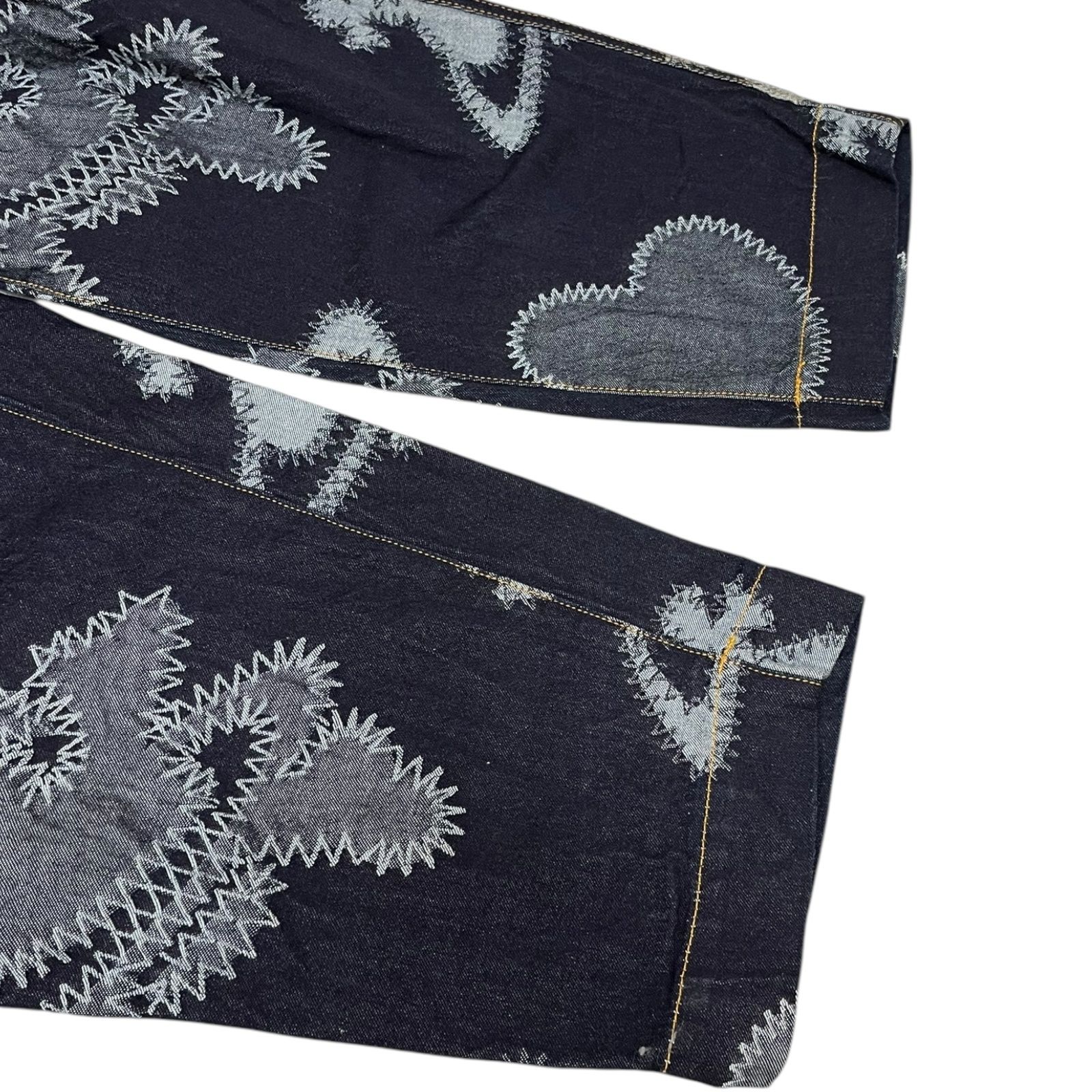 VIVIENNE WESTWOOD HEART SKULL ORB JEANS