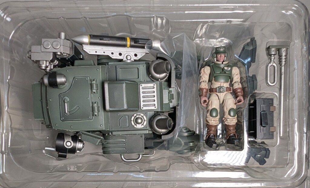 JOY TOY WARHAMMER40000 ASTRA MILITARUM CADIAN ARMOURED SENTINEL 1 18 STEELWINDOWSANDDOORS_COM