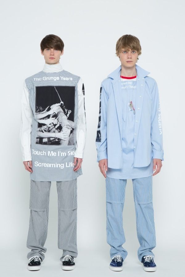 TAKAHIRO MIYASHITA The Soloist. 19ss 180° shirt.type Ⅰ 46