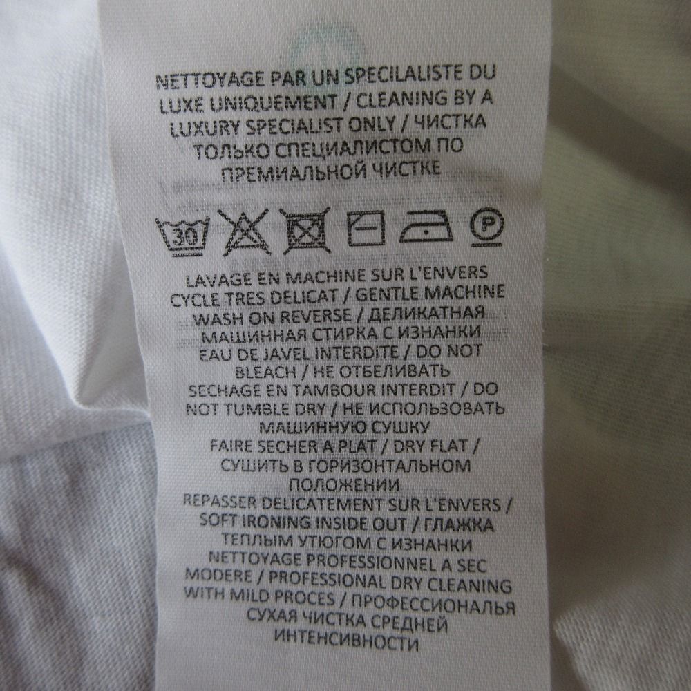 良品 BALMAIN バルマン 半袖 クロップドTシャツ サイズXS ホワイト  