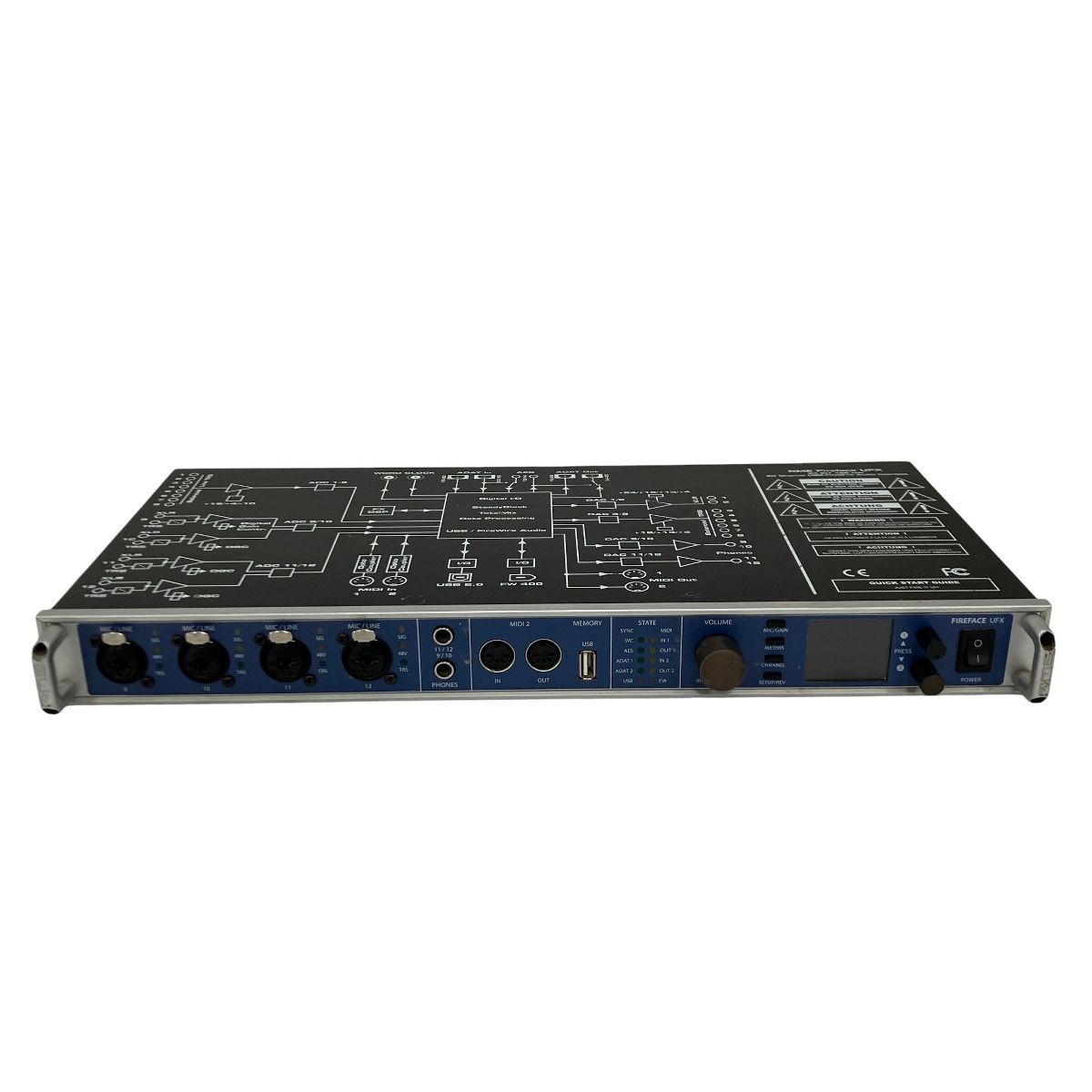 【ジャンク】RME Fireface UFX オーディオインターフェース RME Launches New Fireface UFX III Audio Interface - ProSoundWeb