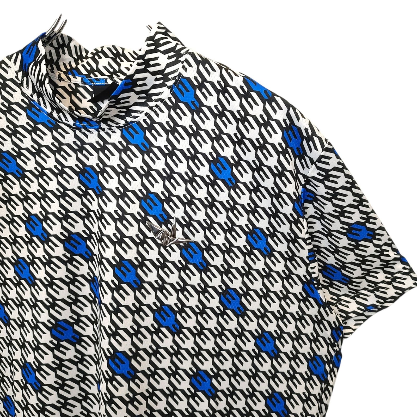 1PIU1UGUALE3 GOLF ウノピュウノ ゴルフ 113 GOLF S/S MOCK NECK