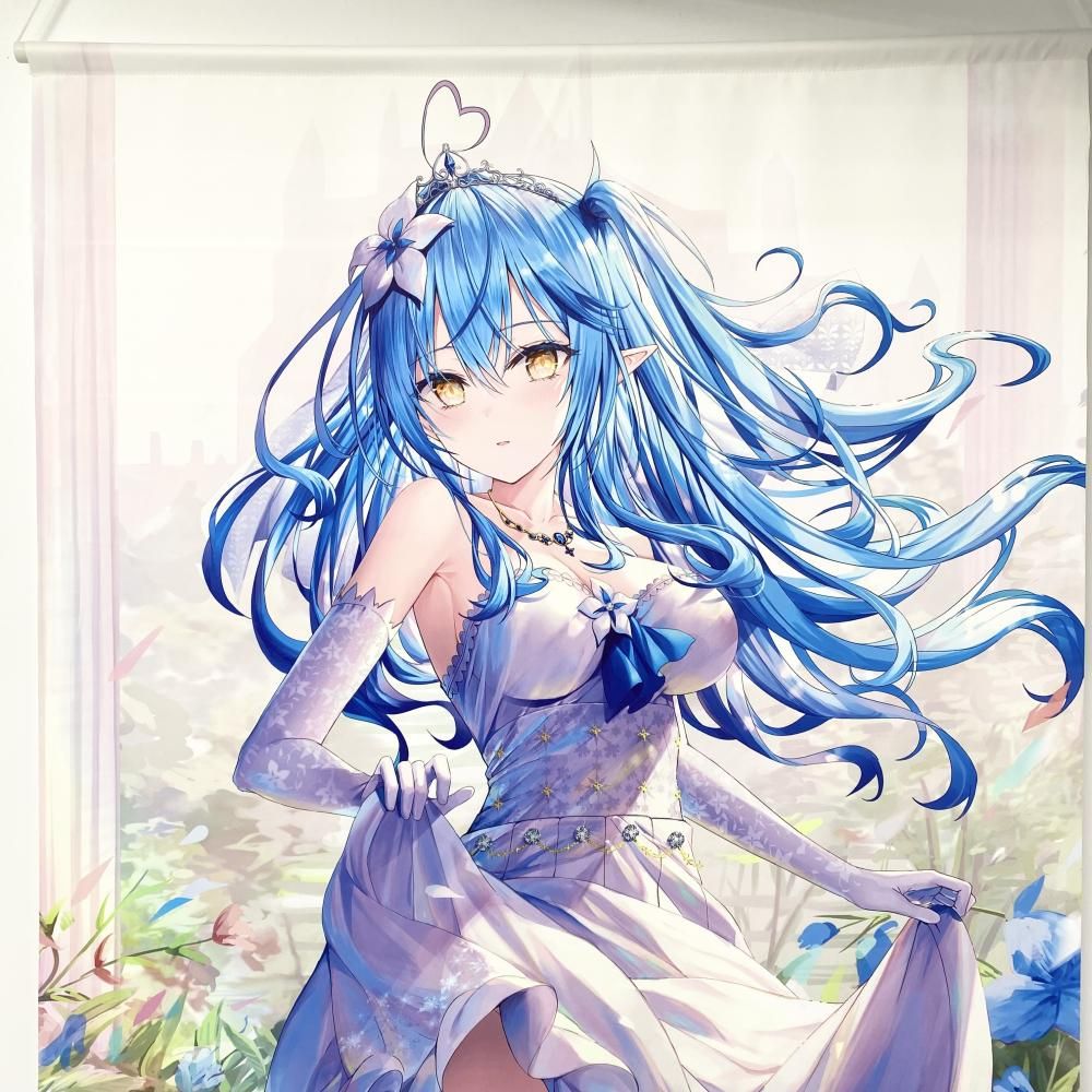【中古】開封 ホロライブプロダクション Rin☆Yuu リン☆ユウ 等身大タペストリー ウエディングver 雪花ラミィ[17][240017714041] 中古】開封 ホロライブプロダクション Rin☆Yuu リン☆ユウ 等身