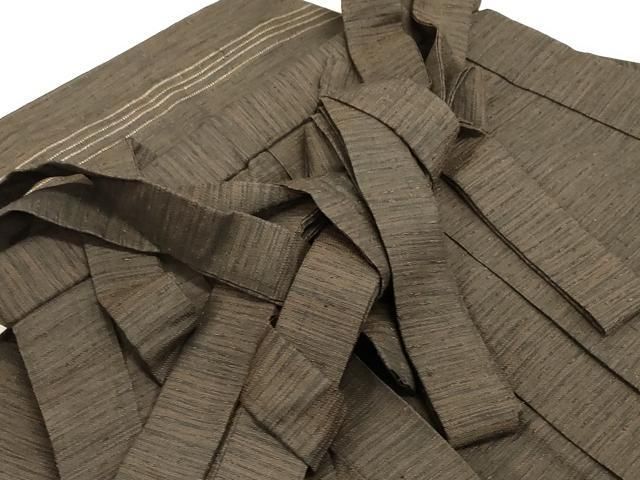 平和屋着物○男性 行灯袴 霞文 正絹 逸品 CAAV6519vf