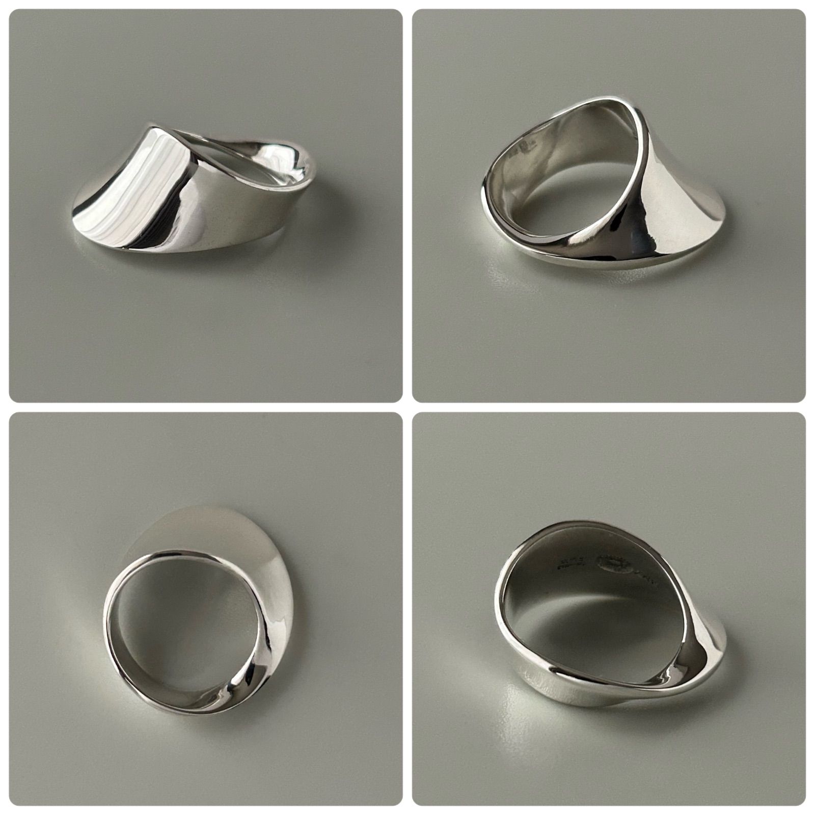 ジョージジェンセン リング 指輪 公式 148 メビウス AG925 約9.5号～10